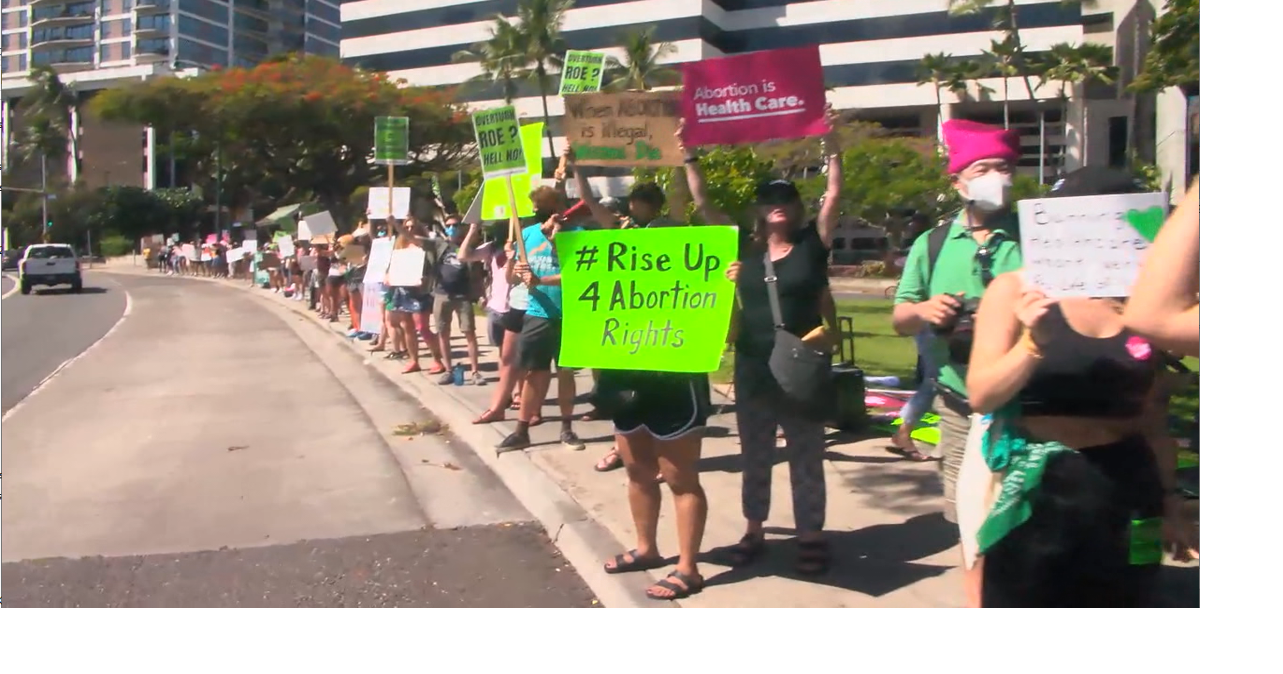 Pro-choice abortion advocates worry about the future of Hawaii