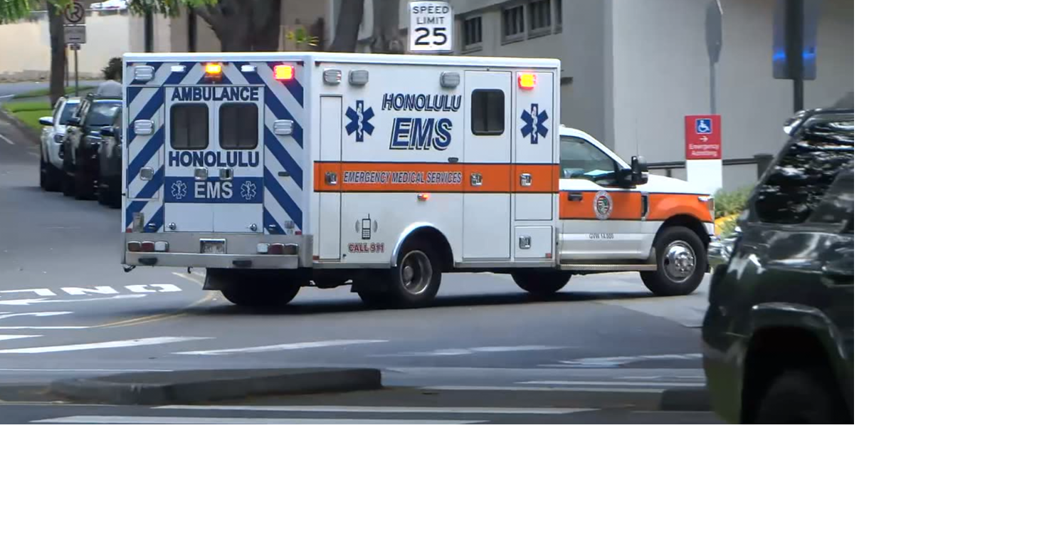 Elderly man taken in critical condition following Honolulu collision
