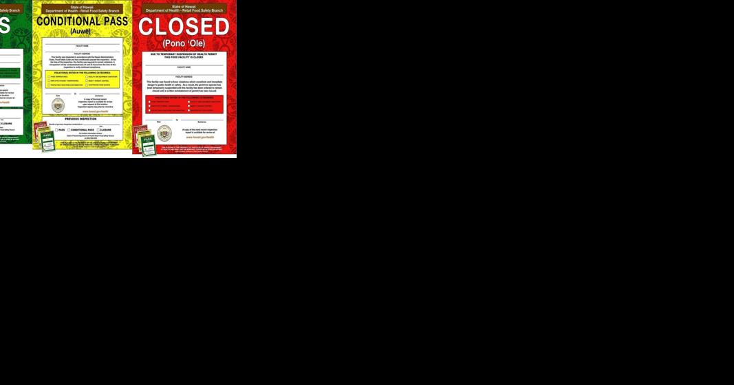 Takamiya Market in Wailuku issued red placard due to roach infestation - Vimarsana News