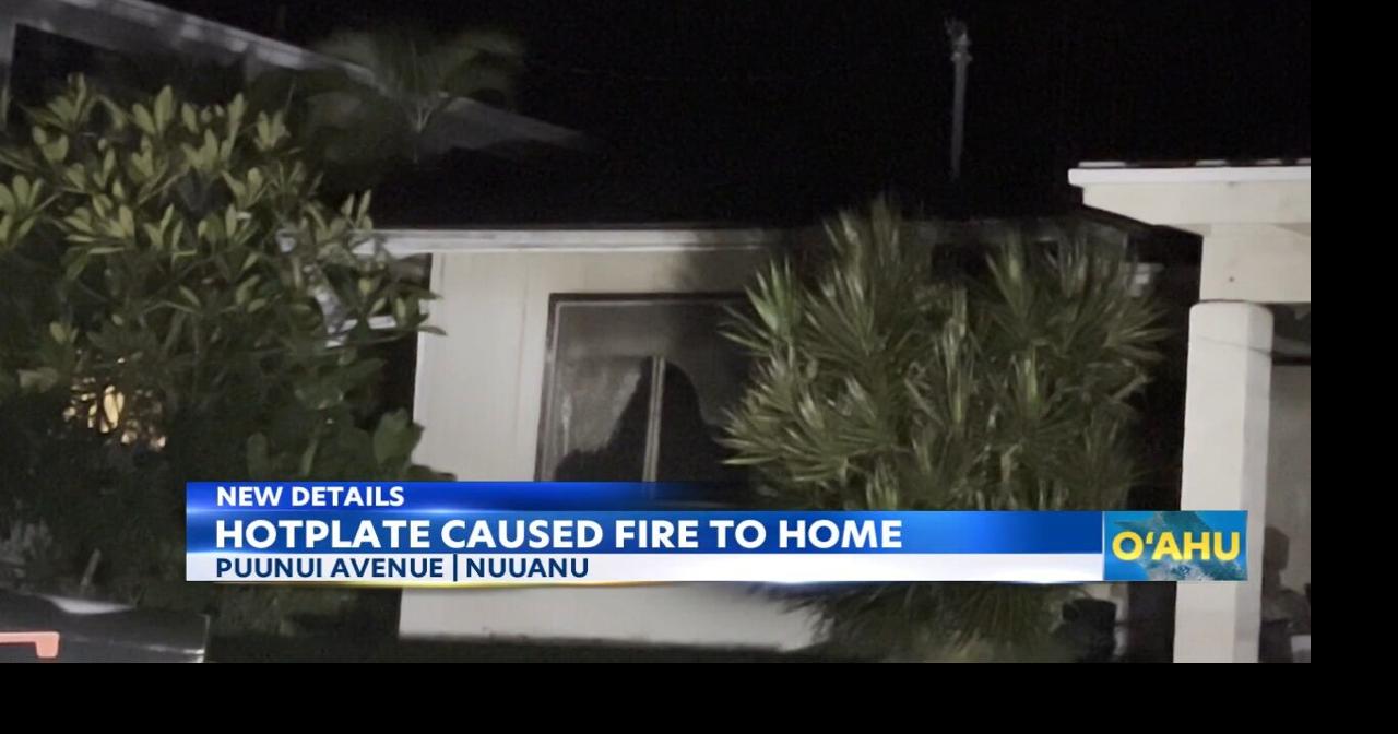 Cooking hot plate sparks $330K Nu'uanu house fire | News | kitv.com