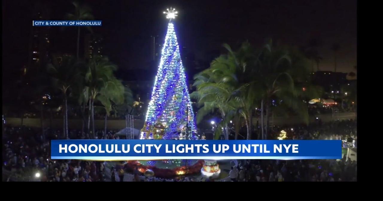 Honolulu City Lights extended through New Year’s Eve