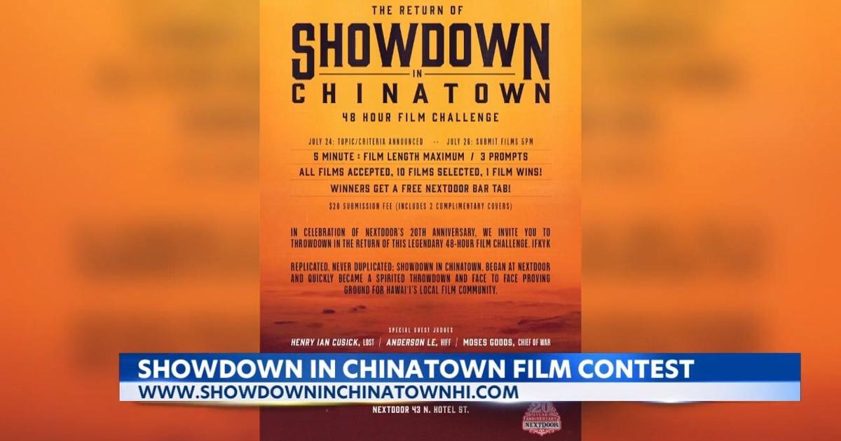 Showdown in Chinatown film challenge returns to Hawaii
