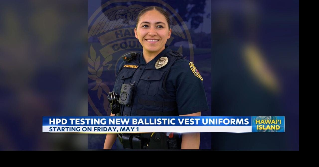 Hawaii police testing new bulletproof vests for officers