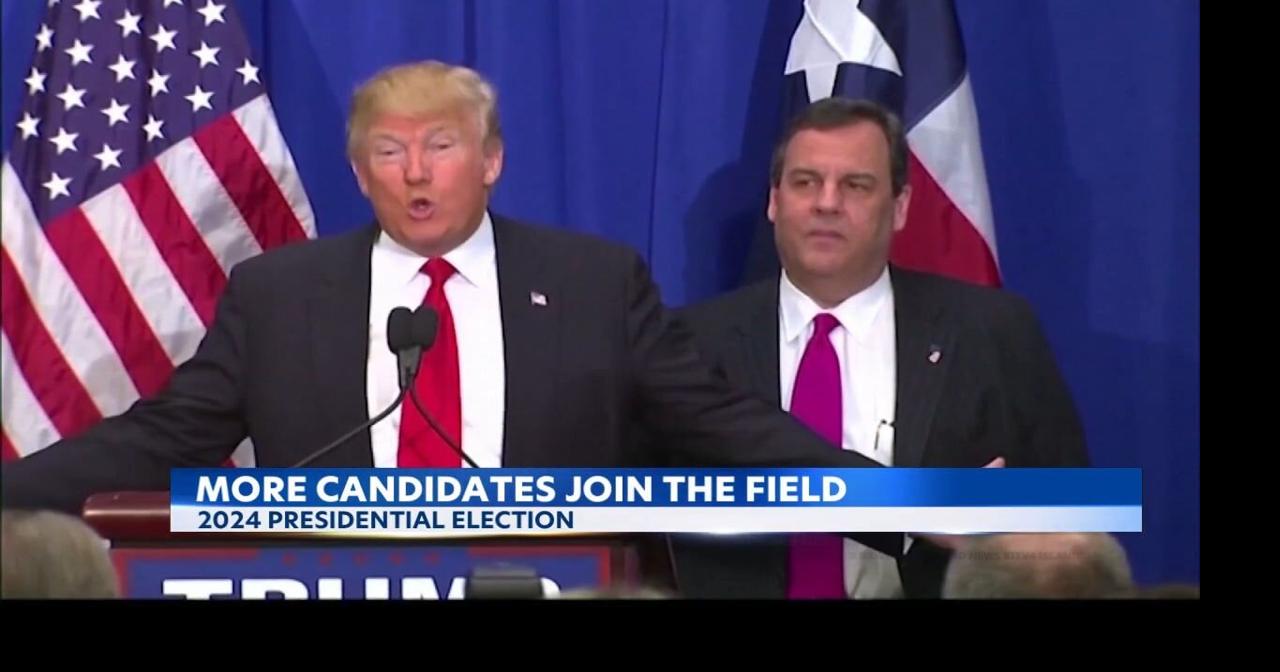 Former NJ Gov. Chris Christie adds to crowded GOP field in 2023 presidential election | Video | kitv.com