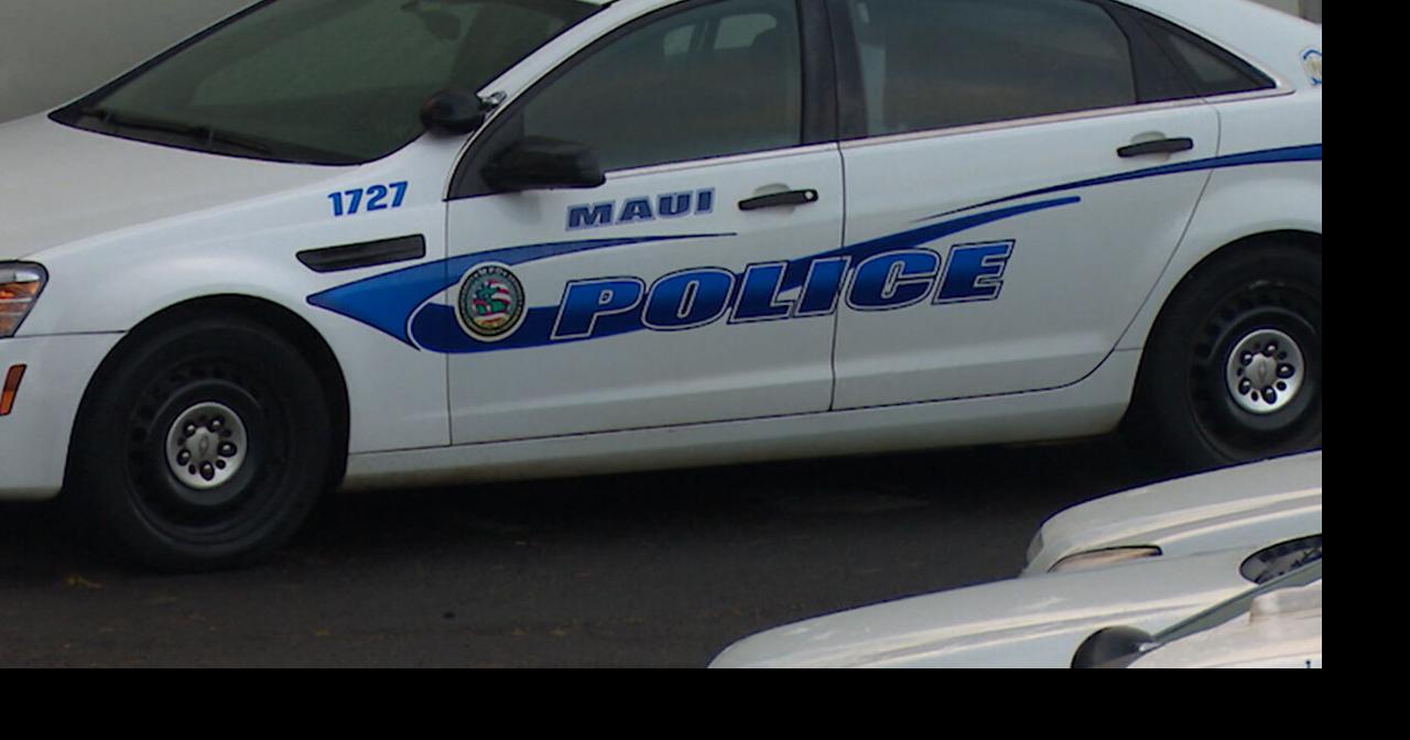 Man arrested after allegedly driving at Maui officers, injuring 3 during arrest