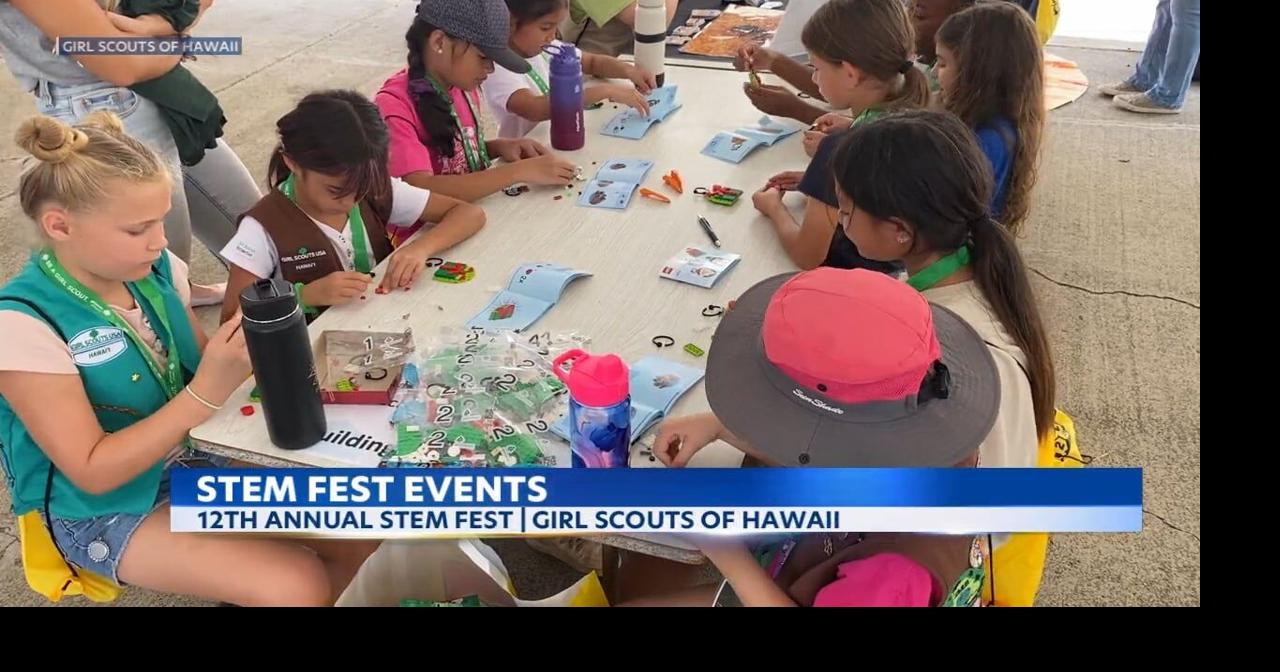 Girl Scouts Of Hawaii Host 12th Annual Stem Fest For Girls Statewide