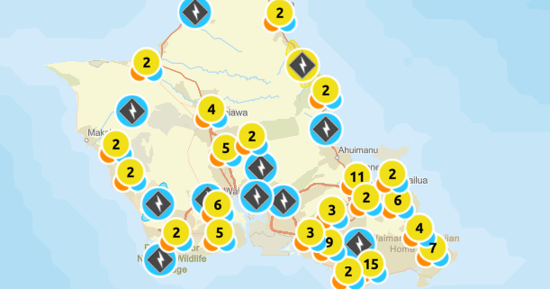 Over 111,000 Hawaiian Electric customers left in the dark amid Kona low storm