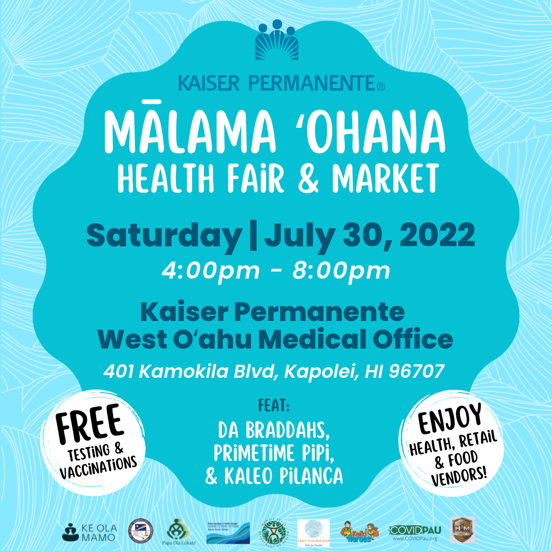 Kaiser Permanente to host Malama 'Ohana Health Fair and Market in Kapolei |  Local | kitv.com
