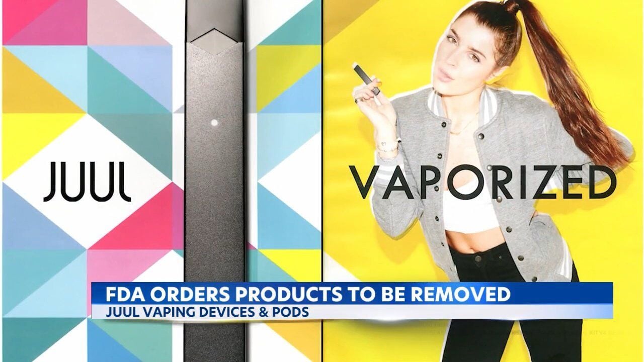 FDA Bans Juul E-Cigarettes Tied to Teen Vaping Surge