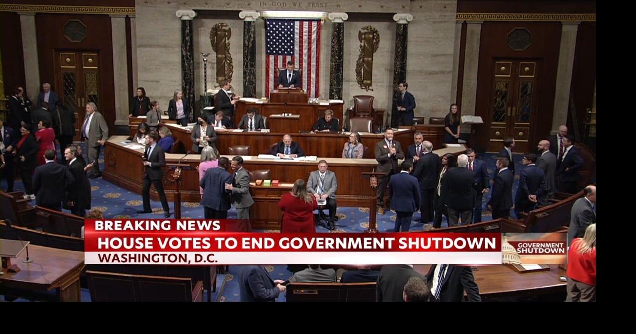 House passes bill to end historic government shutdown | News | kitv.com