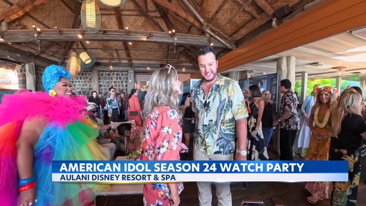 Hawaii hosts star-studded American Idol watch party at Aulani Resort