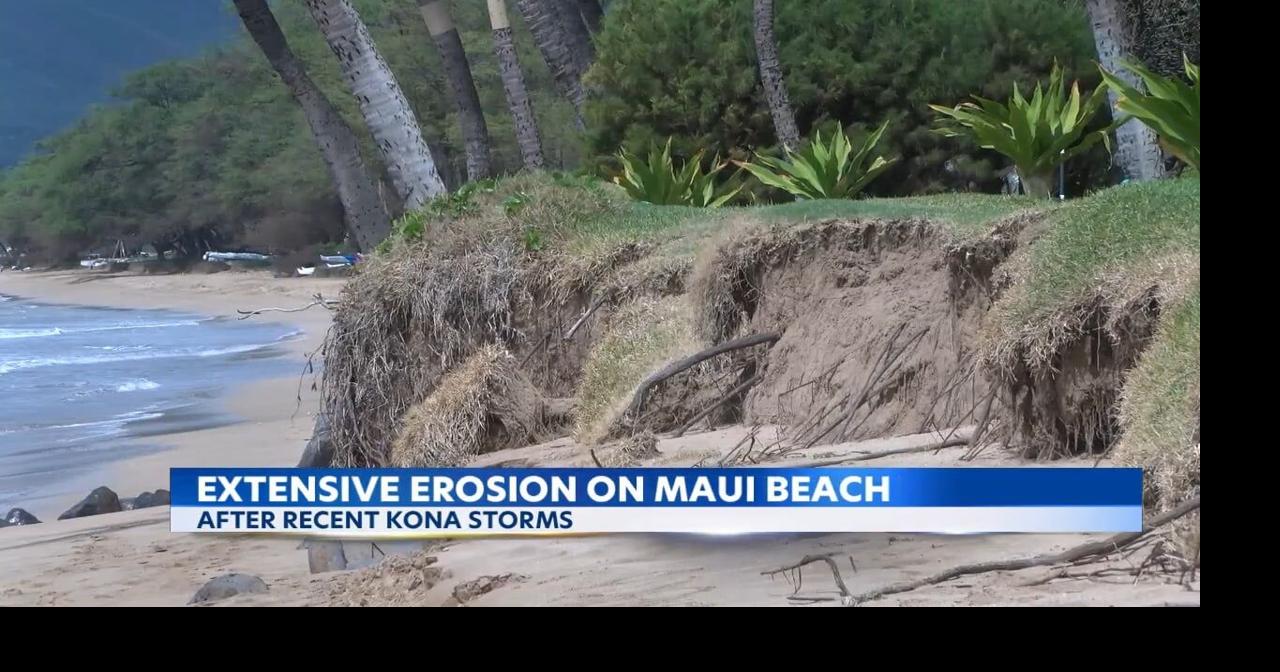 Extensive erosion fronting Kihei hotel appears to be getting 