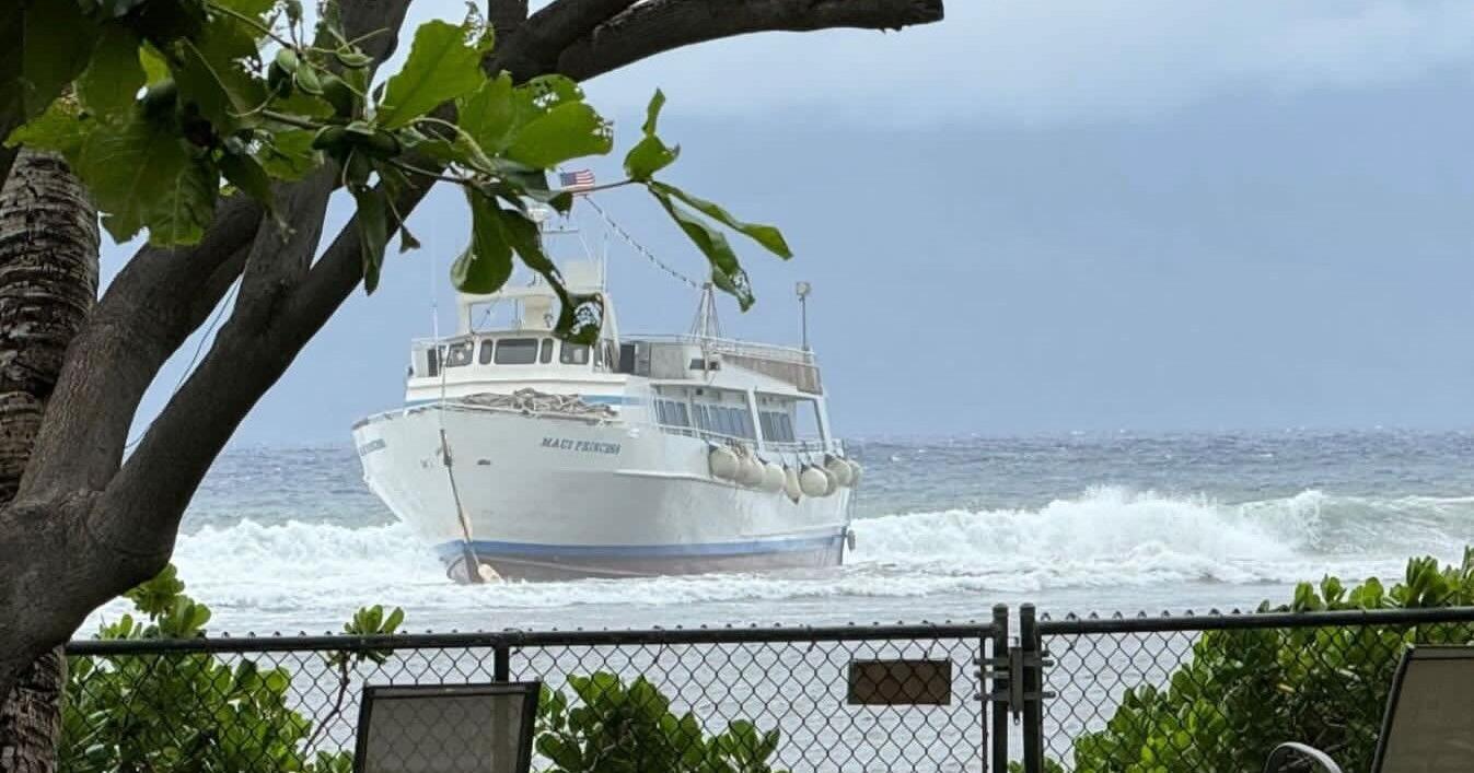 Owner of grounded vessel on Maui explains what led to the mishap - Vimarsana News