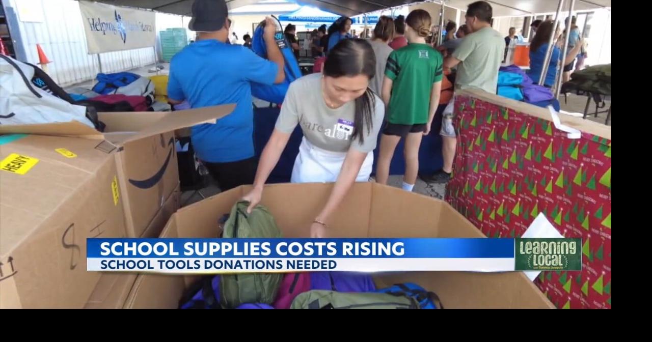 Hawaii kids need your help: School Tools Drive returns this June