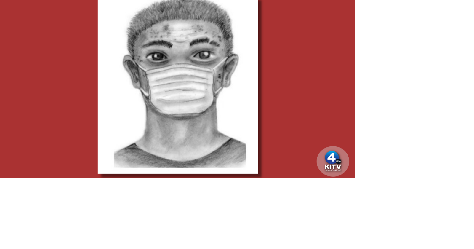 Police release sketch of suspect in attempted kidnapping in Ewa Beach