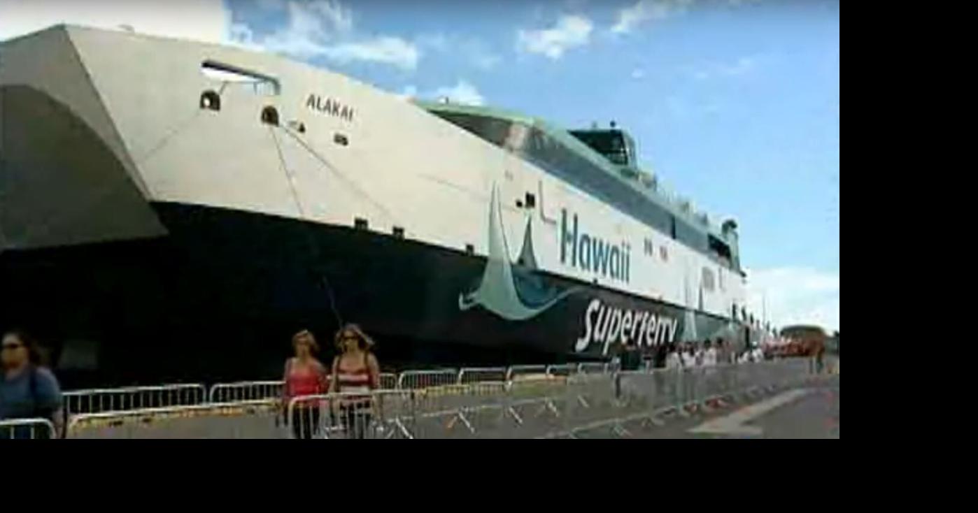 State removing last remnants of the defunct Hawaii Superferry ...