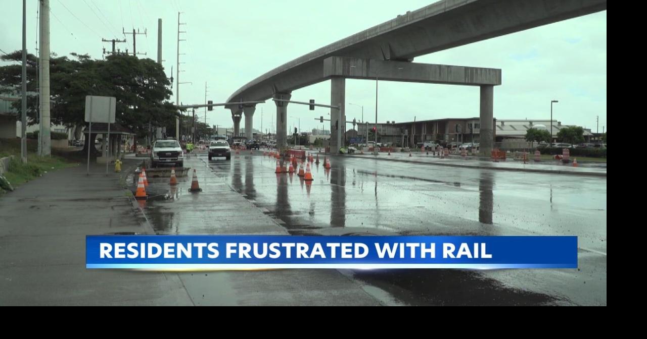 Residents frustrated after HART meeting on rail construction gets cancelled