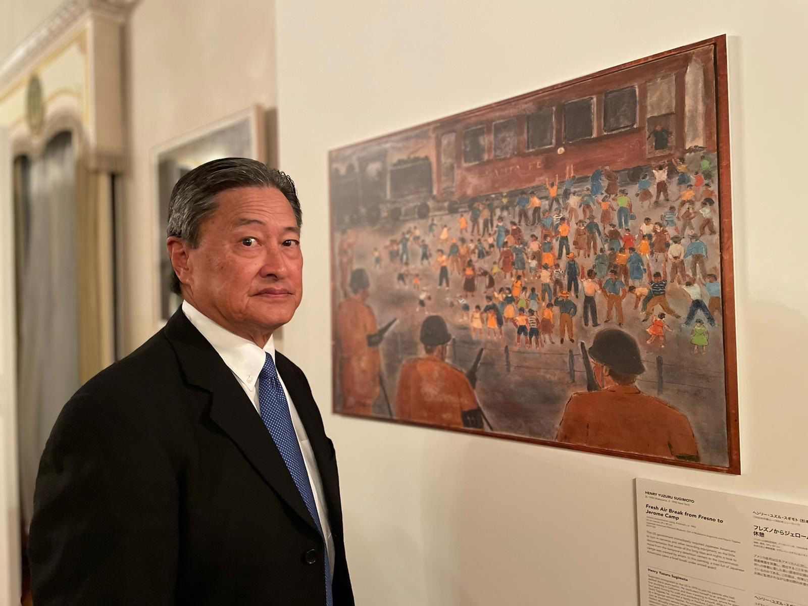 Japanese American prisoner art depicts life in WWII detention