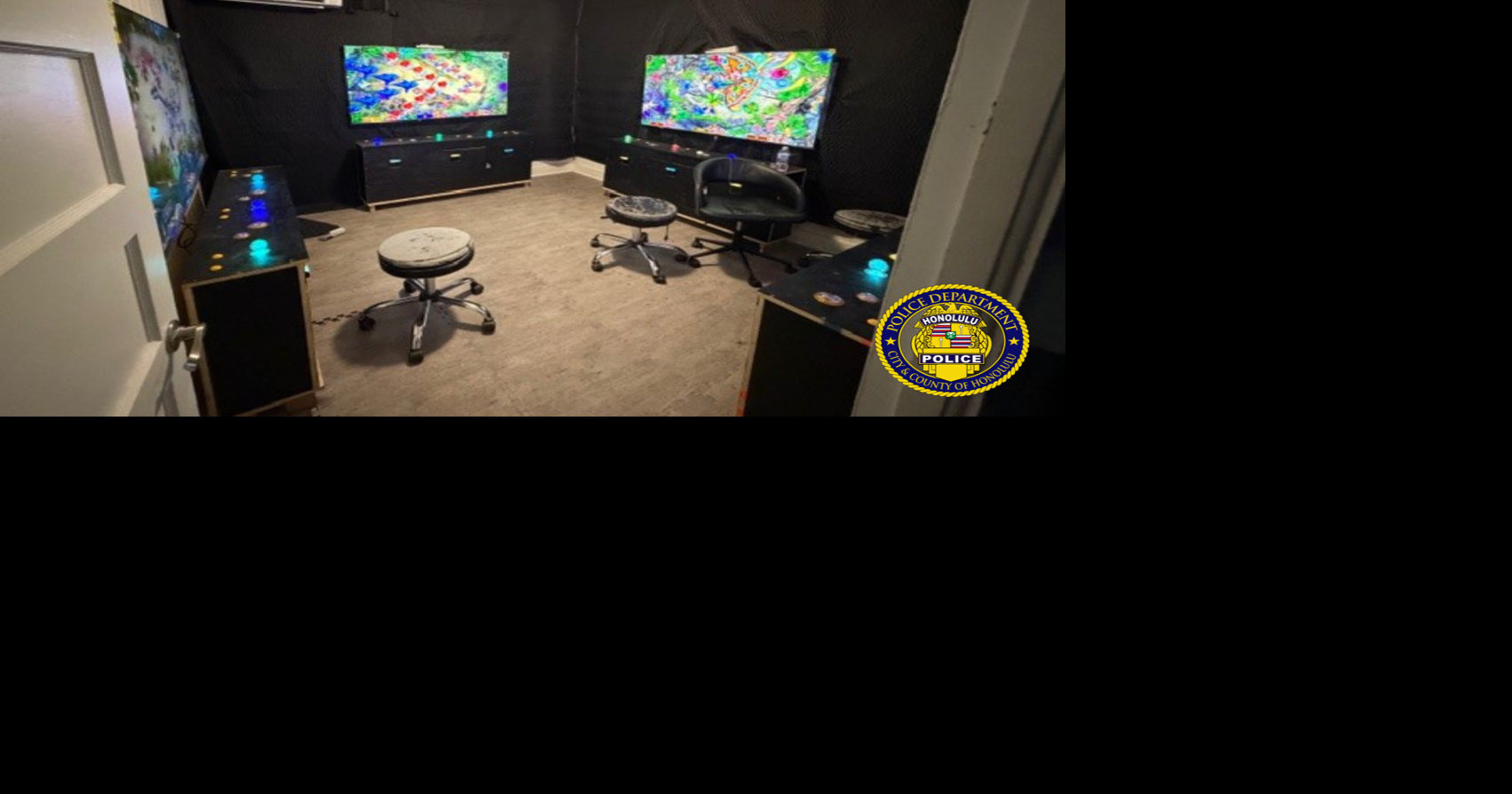 Aiea gambling operation busted, 1 arrested, $6K+ cash and machines ...