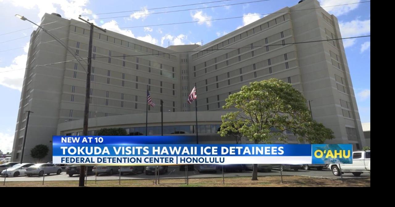 U.S. Rep. Jill Tokuda visits Honolulu detention center