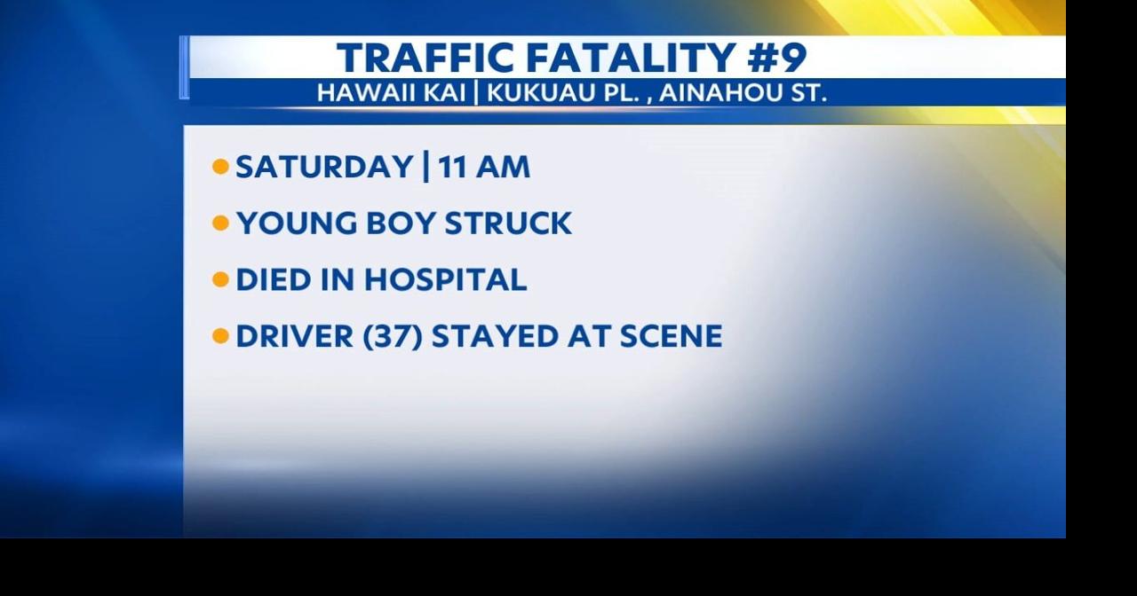 Boy dies after being hit by car in Hawaii Kai