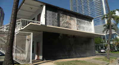 Obama mural