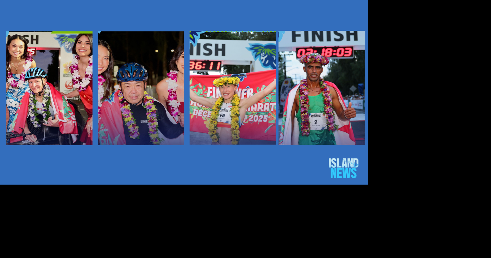 Honolulu Marathon sees local and international champions crowned