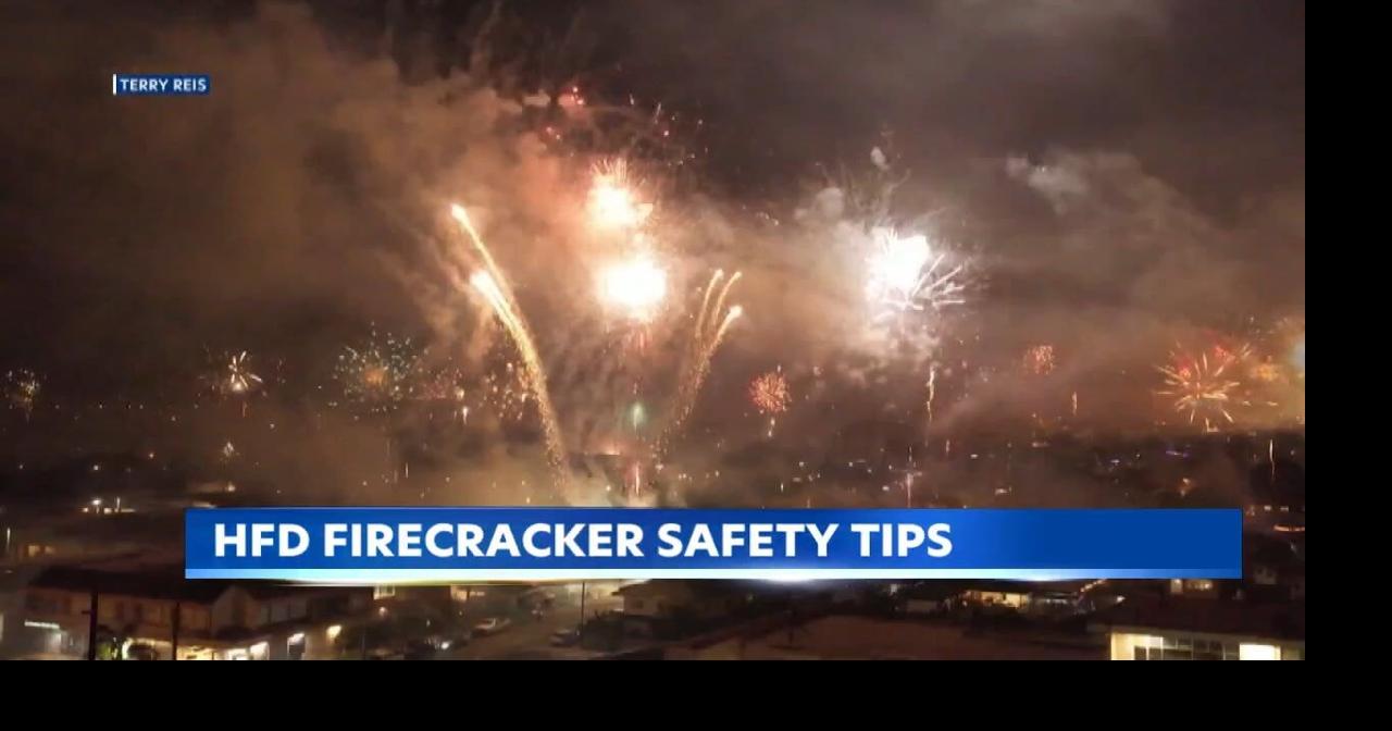Honolulu Fire Department urges firecracker safety this holiday season