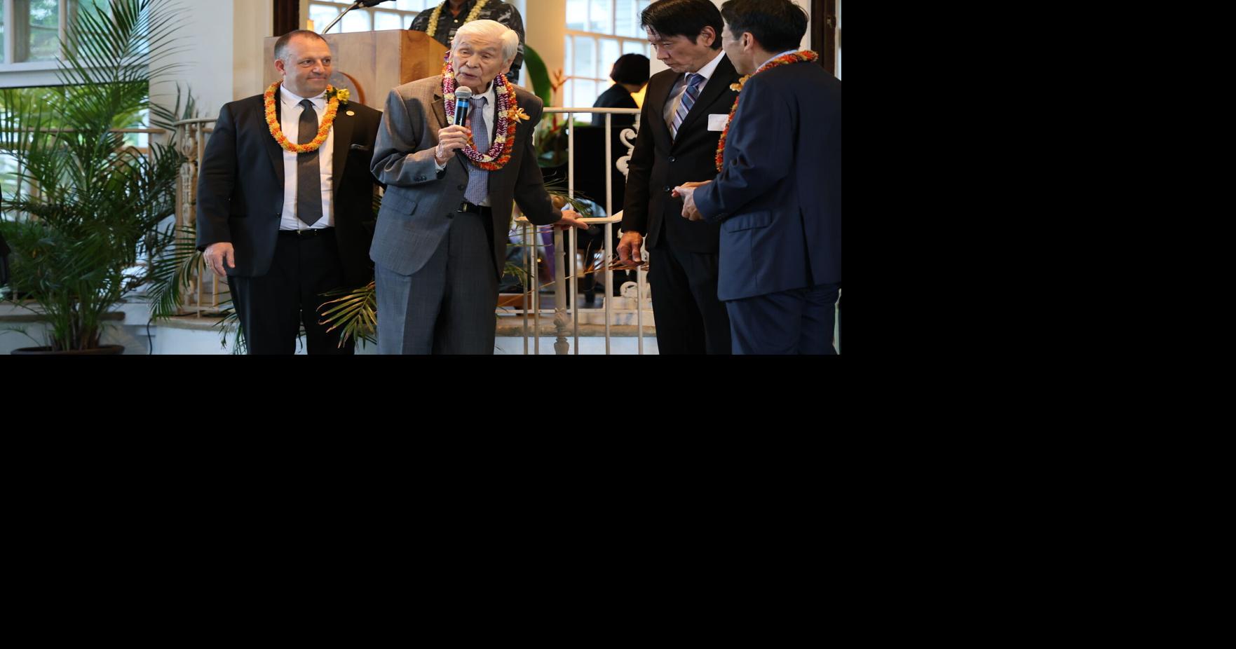 Flags lowered to honor former Hawaii Governor George Ariyoshi