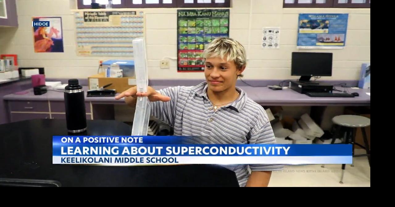 A special science treat for students at Keelikolani Middle School