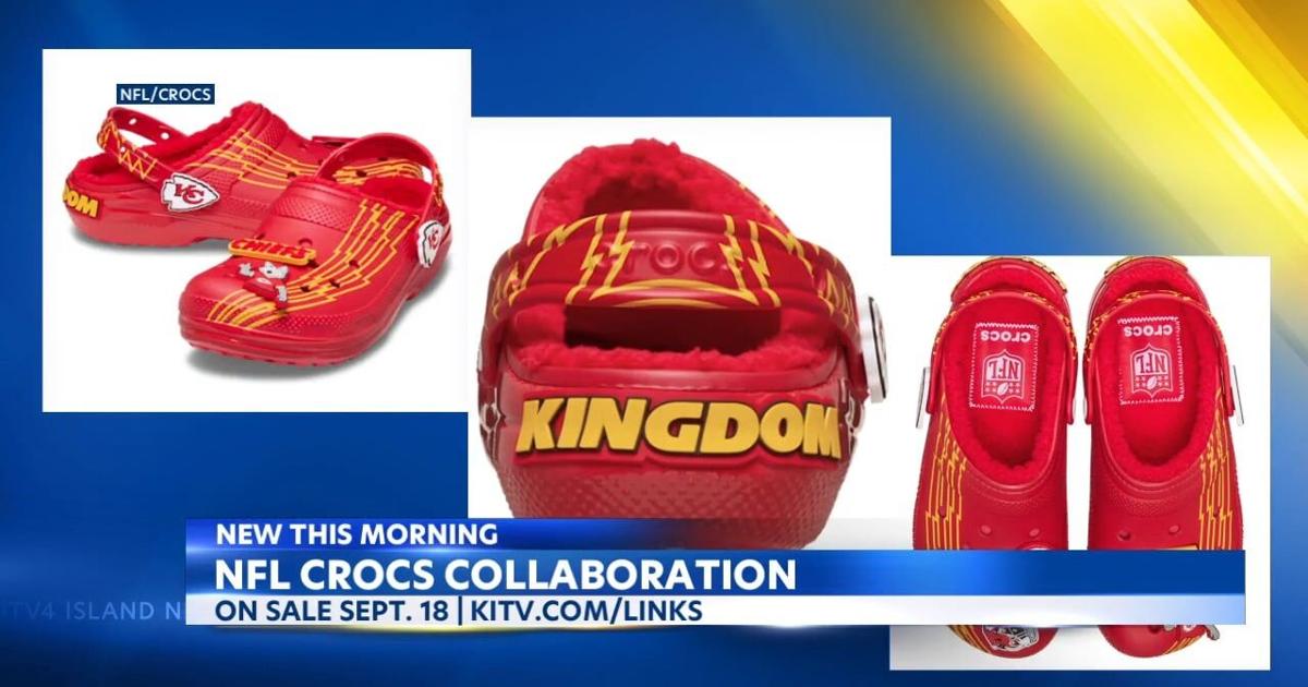 Vip Crocs Fans gear up for NFL Crocs launching September 18th | News | kitv.com