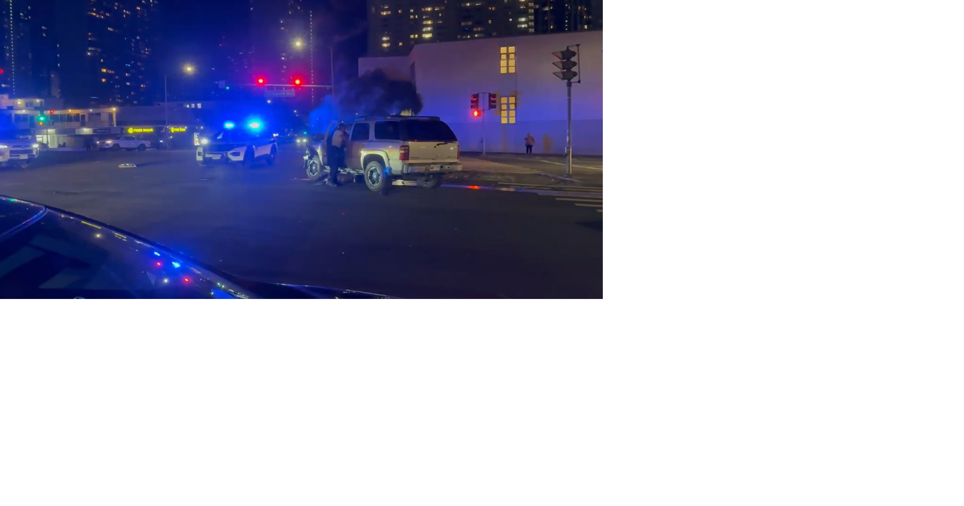 Multi-car crash in Downtown Honolulu leaves 3 men with serious injuries