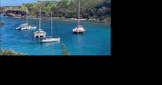 Maui community members angered over boat traffic in Honolua Bay after grounded yacht incident - Vimarsana News