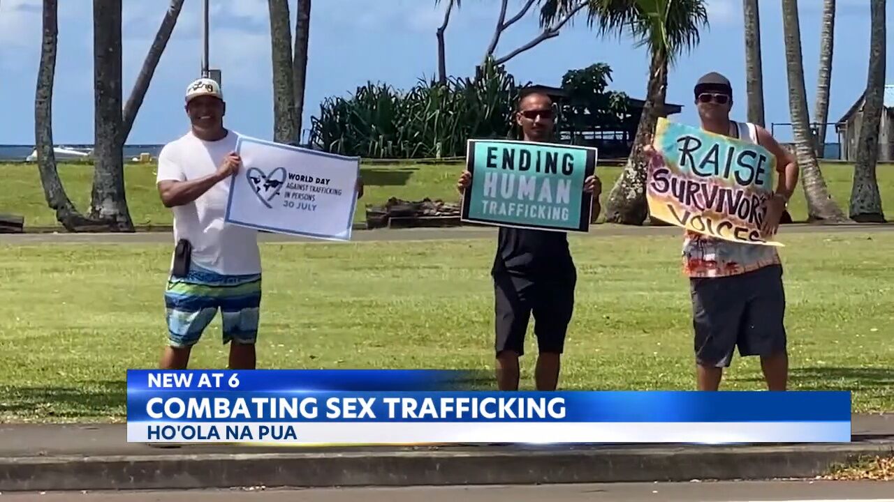 On World Day Against Trafficking, Big Island residents speak out