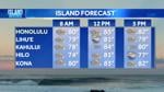 Tuesday Weather - Morning showers clear up to drier conditions in the afternoon
