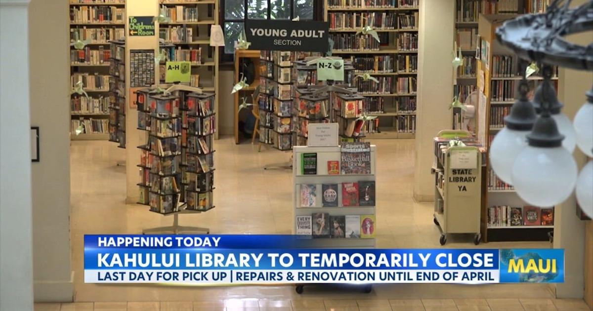 Example Library Maui Last day of full services at Kahului Public Library on Maui before ...