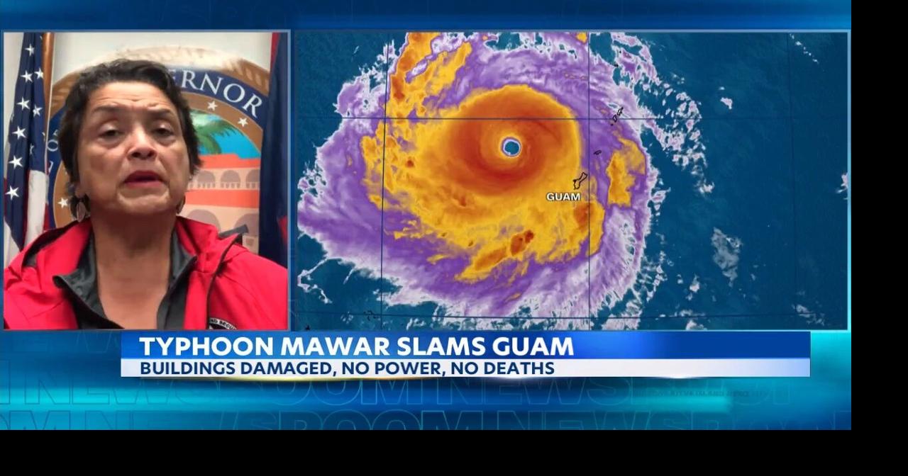 Super Typhoon Mawar strengthens after lashing Guam, heading toward ...