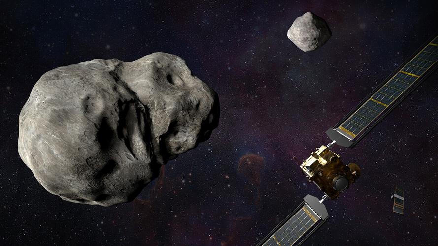 NASA's DART mission prepares for an asteroid collision