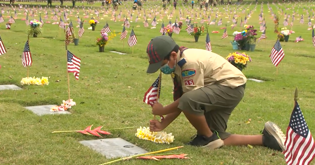 Veterans honored & remembered by local scouts leading up to Memorial Day - Vimarsana News