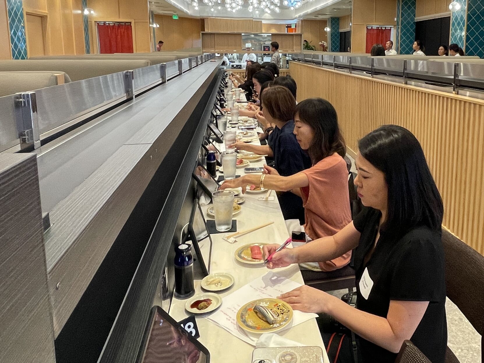 Conveyor belt sushi hotsell