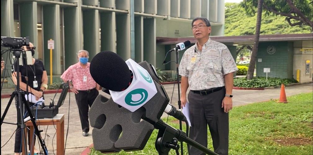 Ernie Lau of the Board of Water Supply Asks the Navy to not Delay