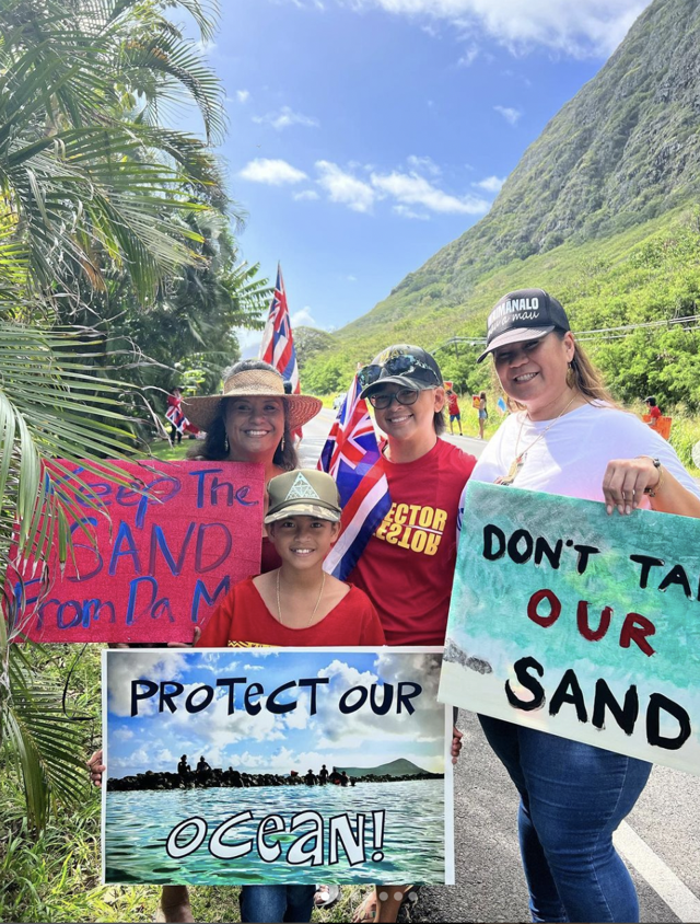 Waimanalo residents express concern over proposed project to move sand