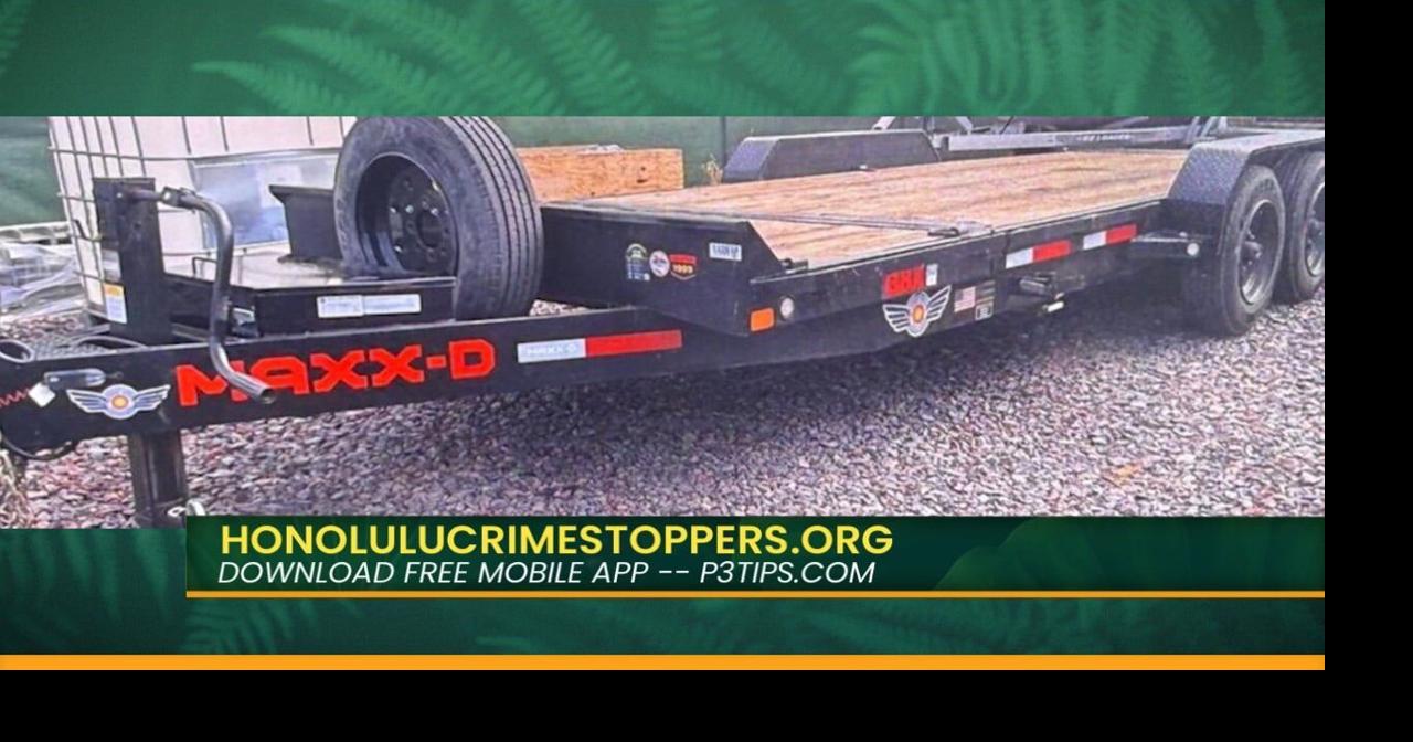 Suspect Wanted for Theft of A Workplace Trailer | Crime | kitv.com