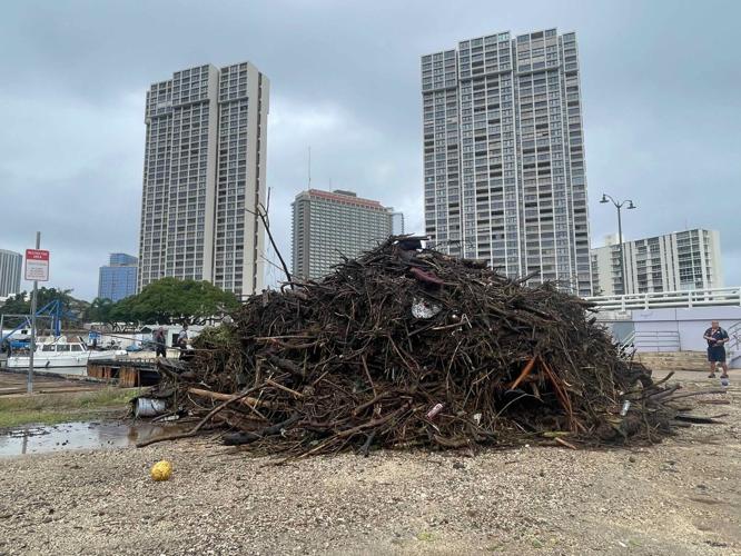 DLNR DOBOR Cleanup of Ala Wai post Kona Low Storm | | kitv.com