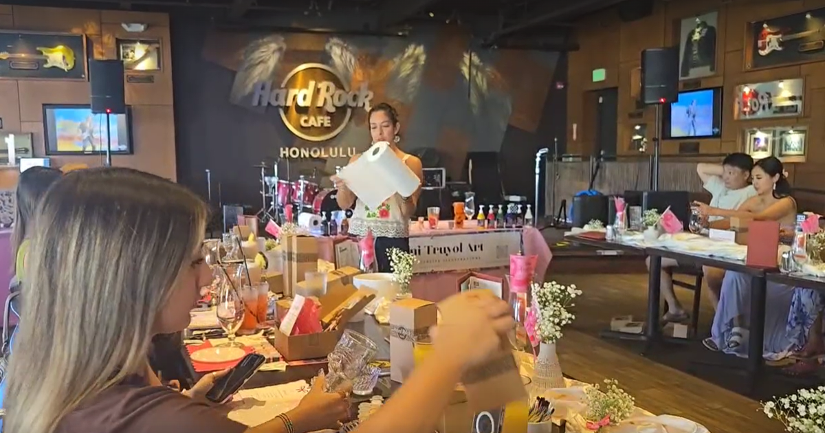 Hard Rock Cafe hosts a Sip and Paint Brunch for a good cause