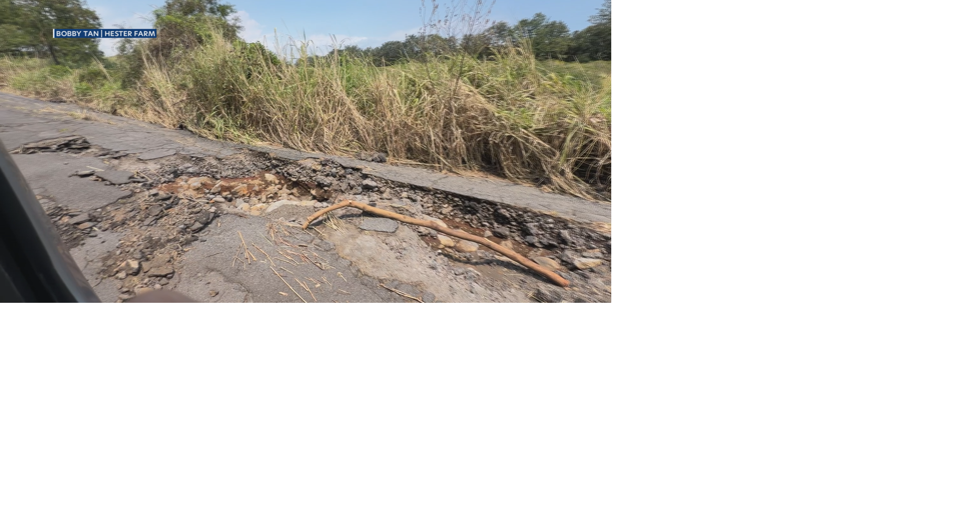 Big Island farm damaged by Kona low