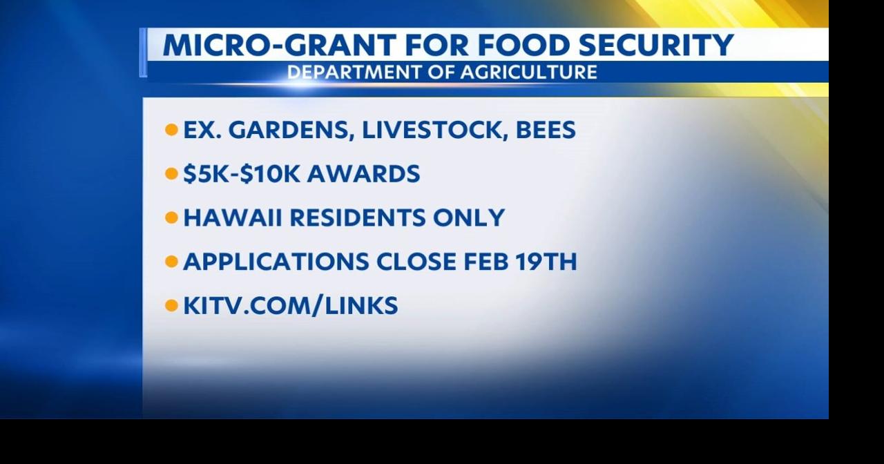 Hawaii's micro-grant program offers $2.2M for local food projects