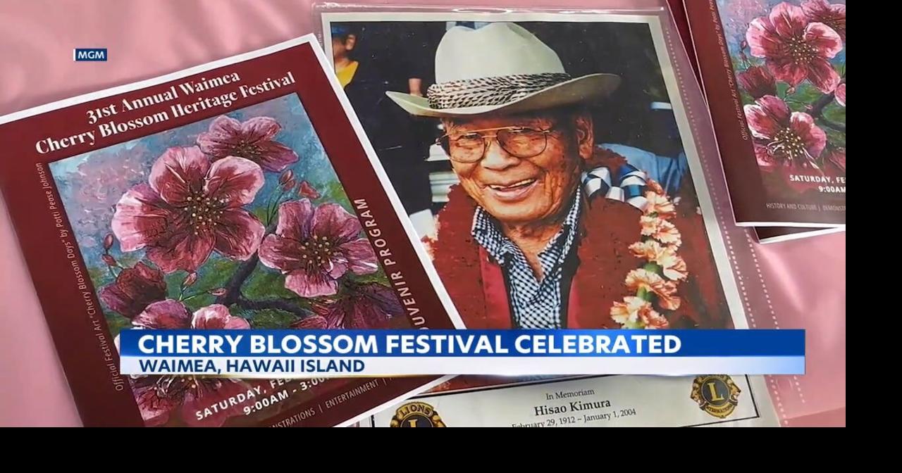 Hundreds gather in Waimea to celebrate the Cherry Blossom and Heritage