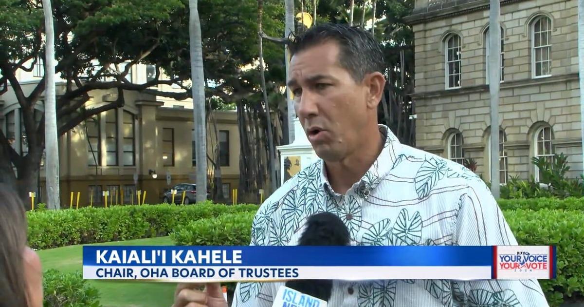OHA Board Chair Kahele calls for trustee unity