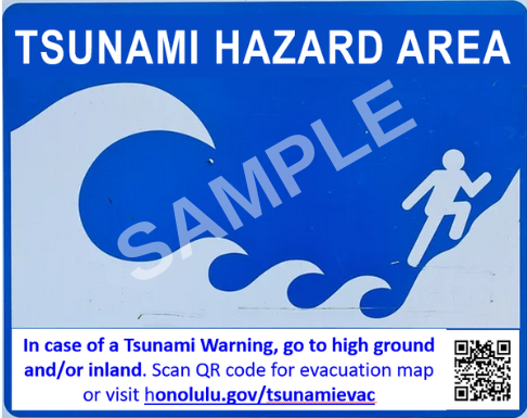 tsunami warning signs